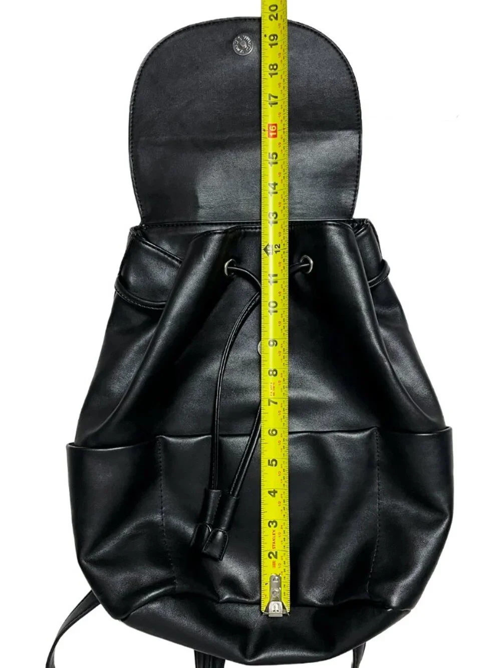 Urban Originals Splendour Vegan Leather Backpack Black